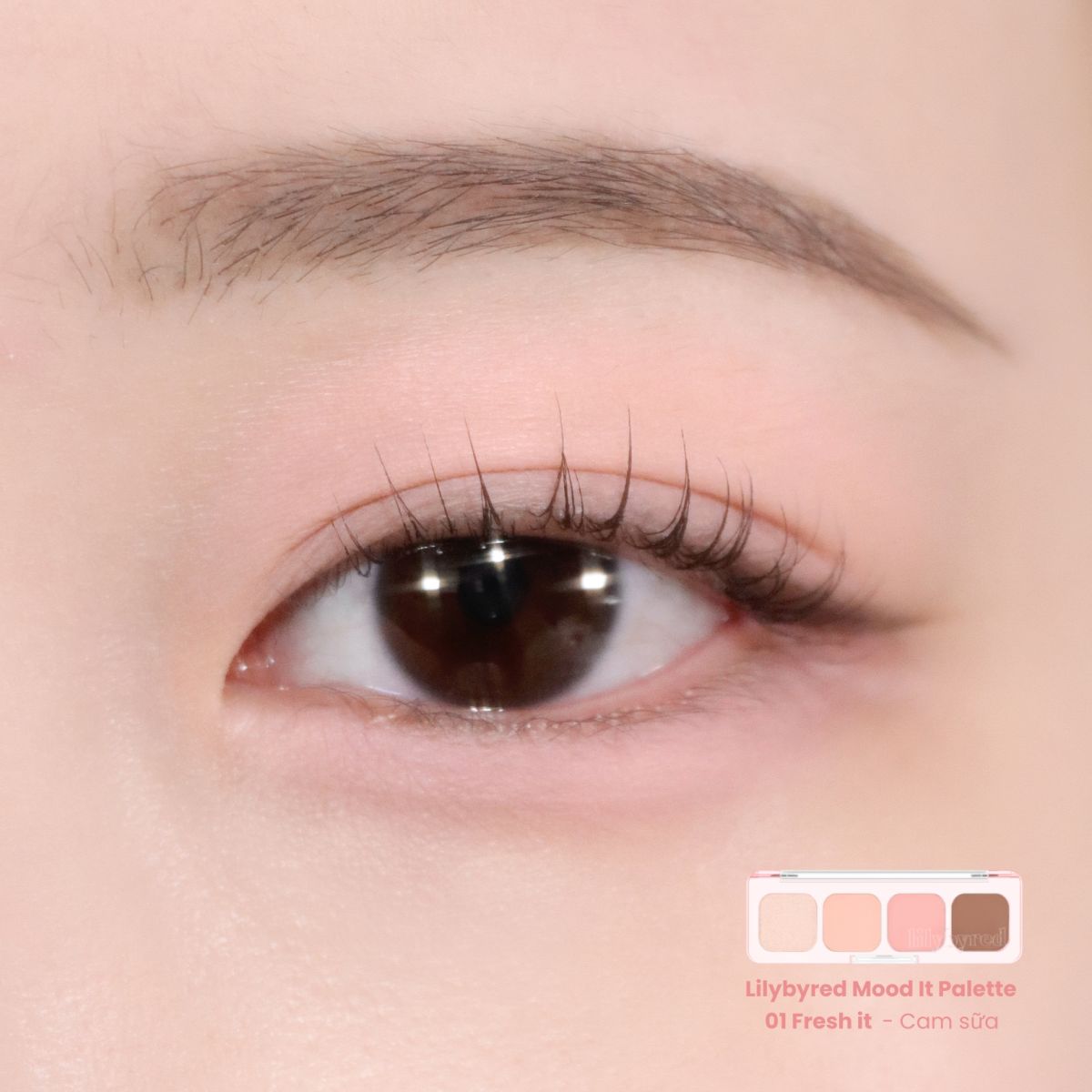 Bảng Phấn Mắt 4 ô Lilybyred Mood It Palette 3g