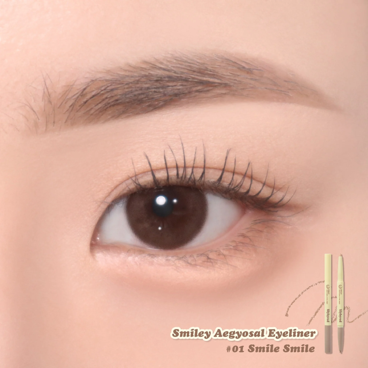 Chì kẻ bọng mắt hai đầu Lilybyred Smiley Aegyosal Liner 0.32g