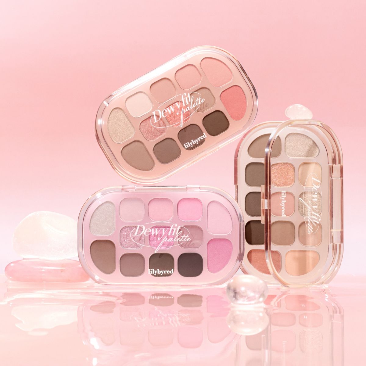 Bảng Phấn Mắt 13 ô Lilybyred Dewy Fit Palette