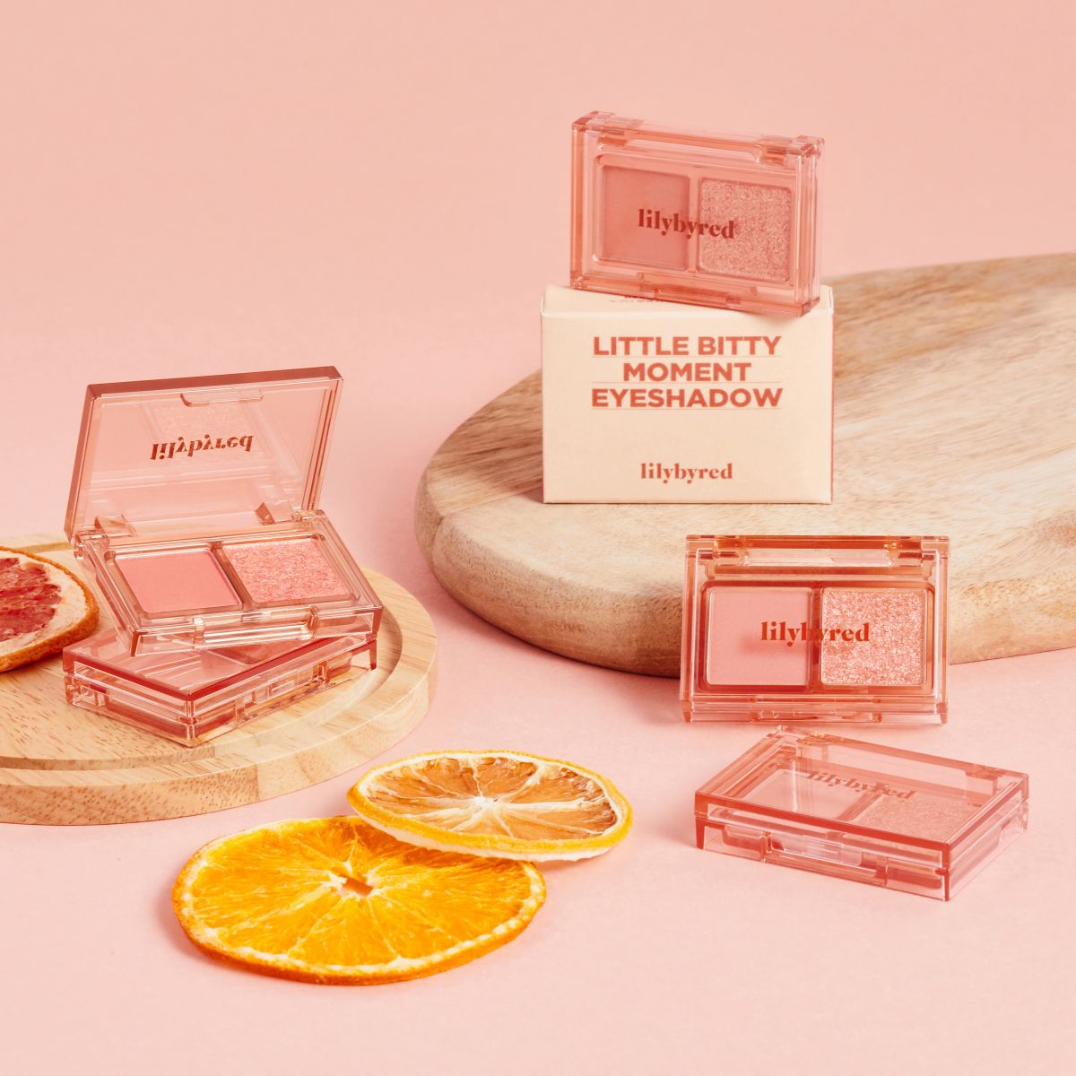 Bảng Phấn Mắt 2 Màu Lilybyred Little Bitty Moment Eyeshadow 1.7g