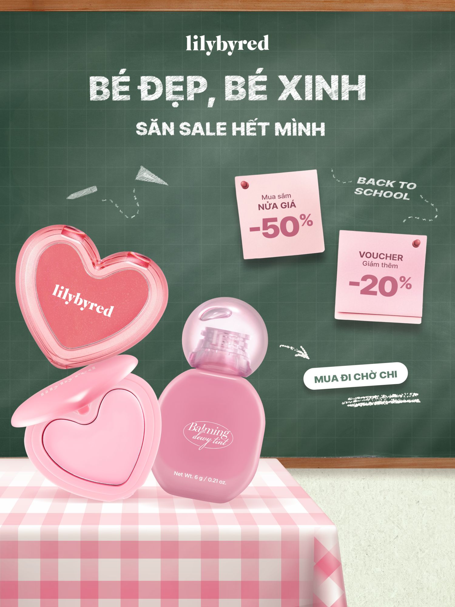 Back To School - Bé Đẹp, Bé Xinh, Săn Sale Hết Mình - Mua Sắm Giảm Nửa Giá