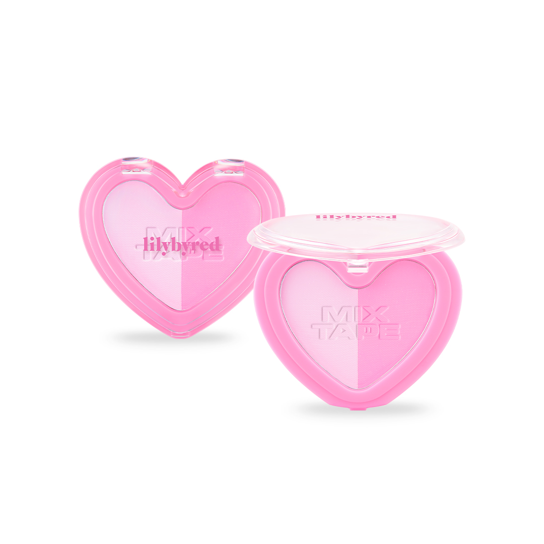 Phấn má hồng 2 ô Lilybyred Luv Beam Cheek Duo 4g