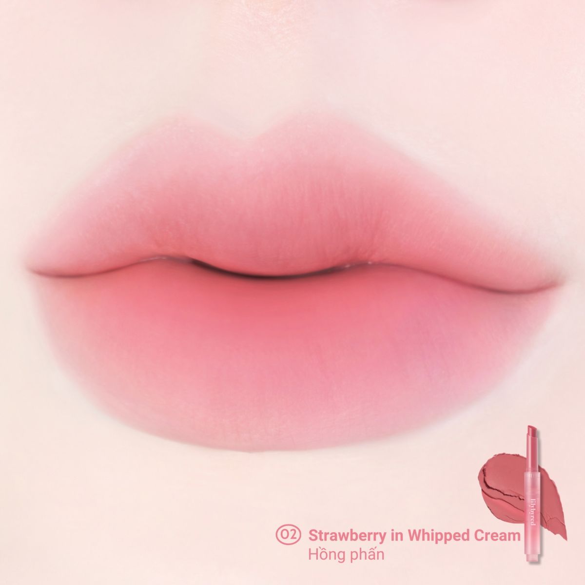 Son thỏi bấm mờ lì Lilybyred Milky Blur Fondue Bar 1.9g