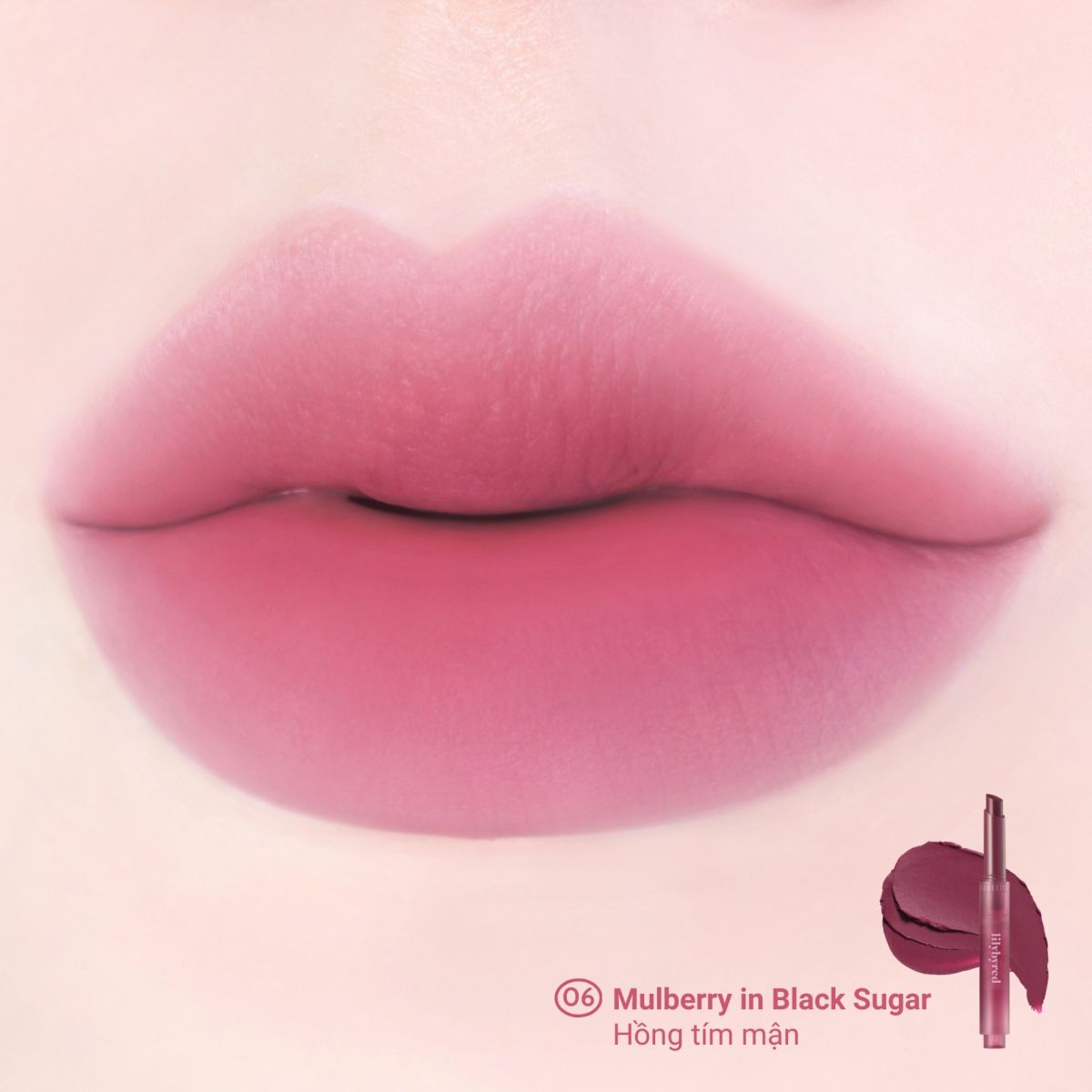 Son thỏi bấm mờ lì Lilybyred Milky Blur Fondue Bar 1.9g