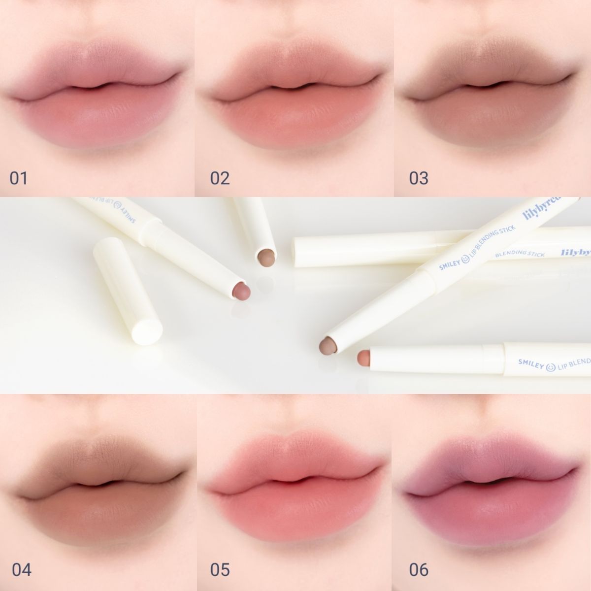 Kẻ Viền Môi Lilybyred Smiley Lip Blending Stick 0.8g