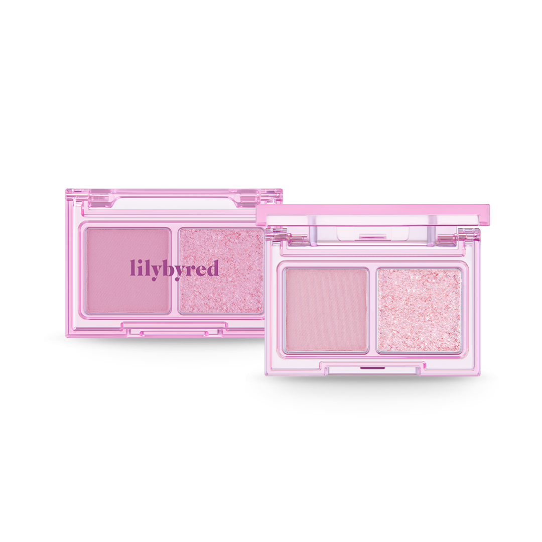 Bảng Phấn Mắt 2 Màu Lilybyred Little Bitty Moment Eyeshadow 1.7g