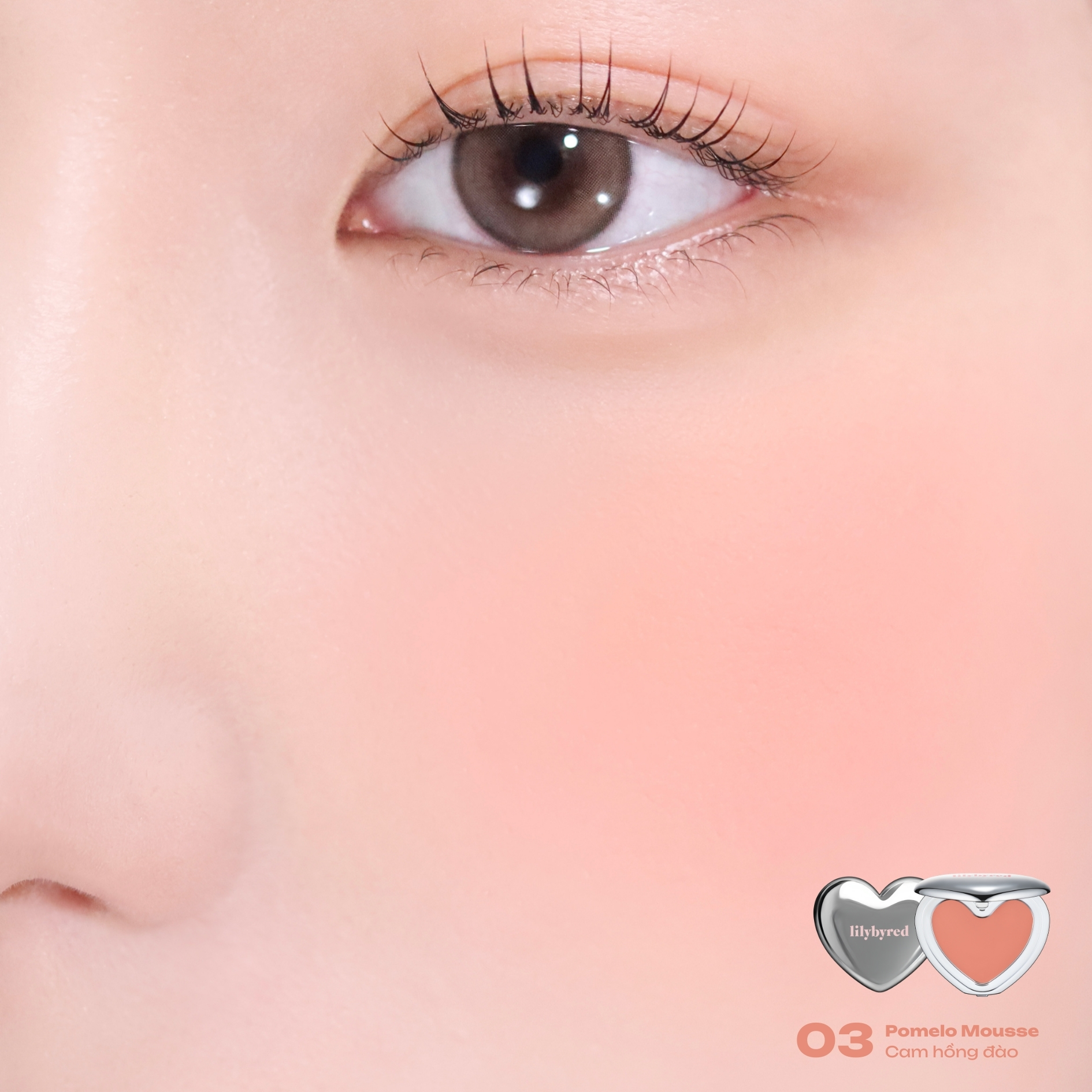 Má Kem Bùn Lilybyred Luv Beam Cheek Mousse 3.8g