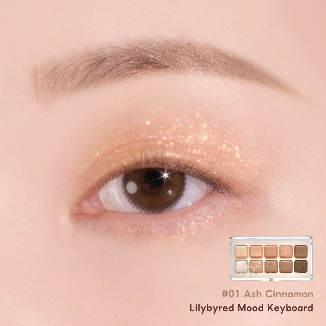 Phấn Mắt 10 ô Lilybyred Mood Keyboard 10.5g