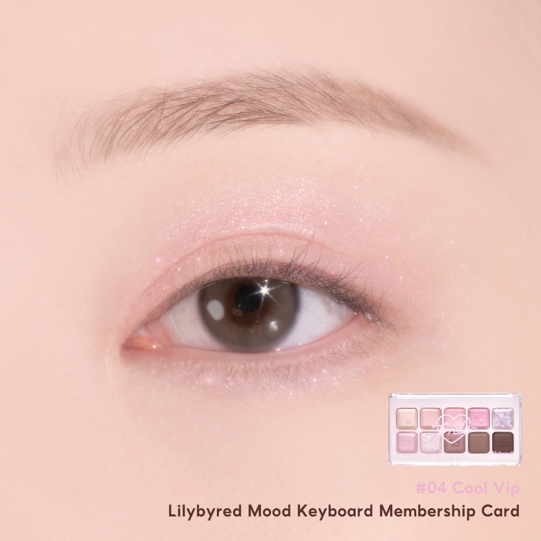 Phấn Mắt 10 ô Lilybyred Mood Keyboard 10.5g
