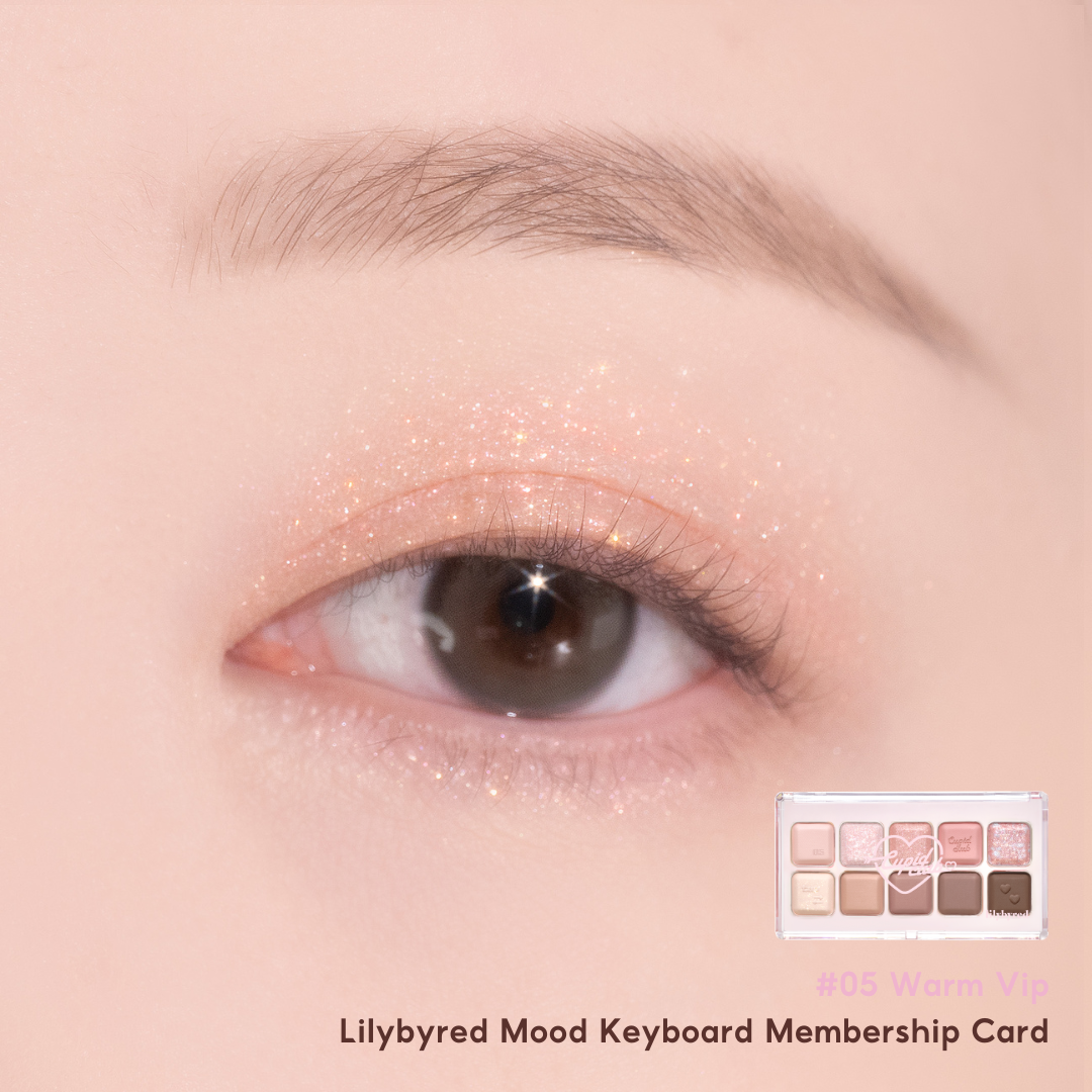 Phấn Mắt 10 ô Lilybyred Mood Keyboard 10.5g