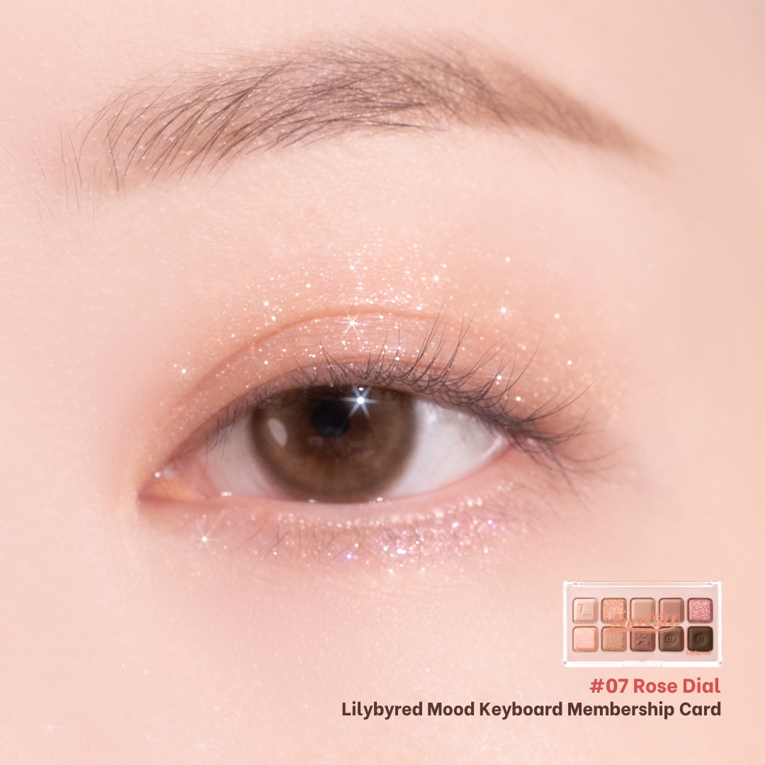 Phấn Mắt 10 ô Lilybyred Mood Keyboard 10.5g