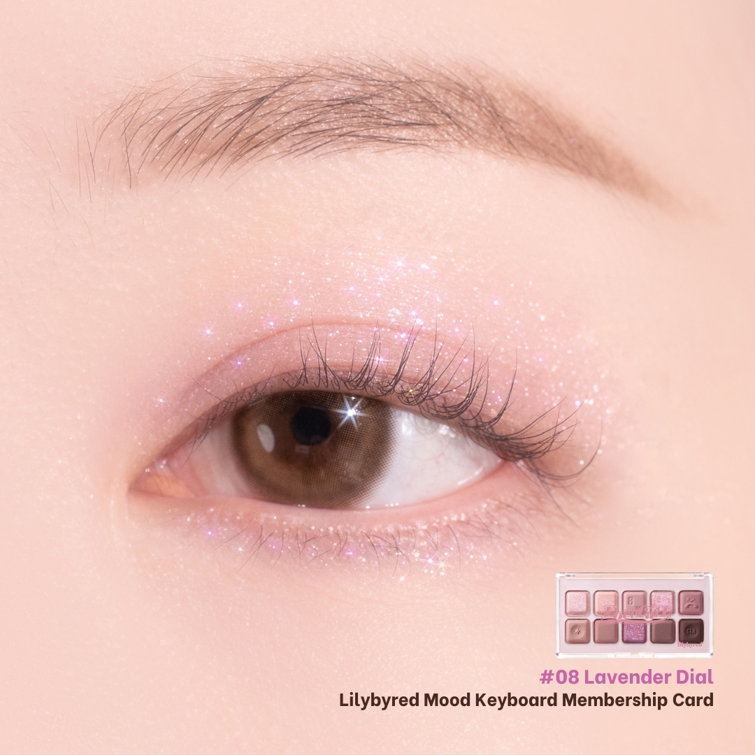 Phấn Mắt 10 ô Lilybyred Mood Keyboard 10.5g