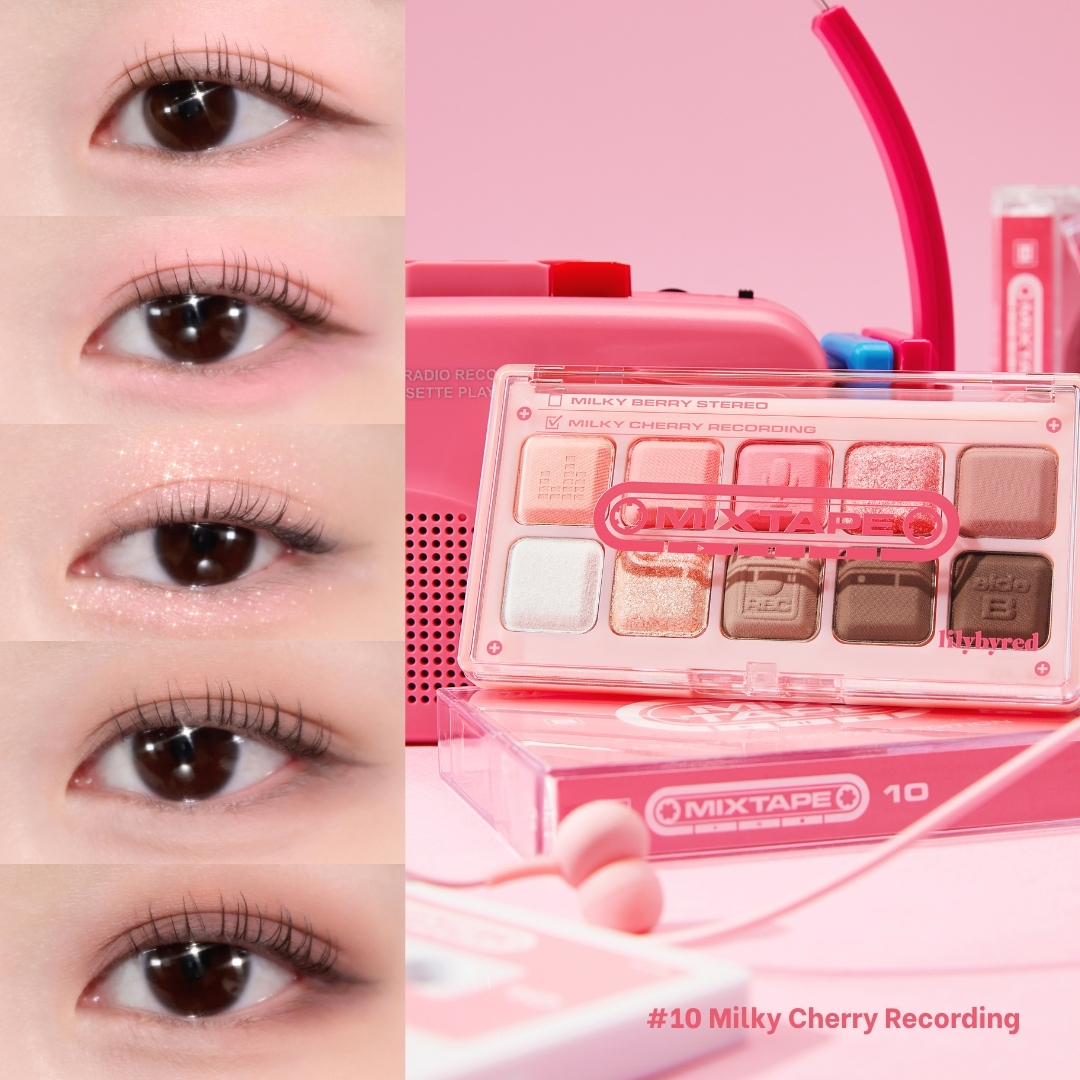 Phấn Mắt 10 ô Lilybyred Mood Keyboard 10.5g