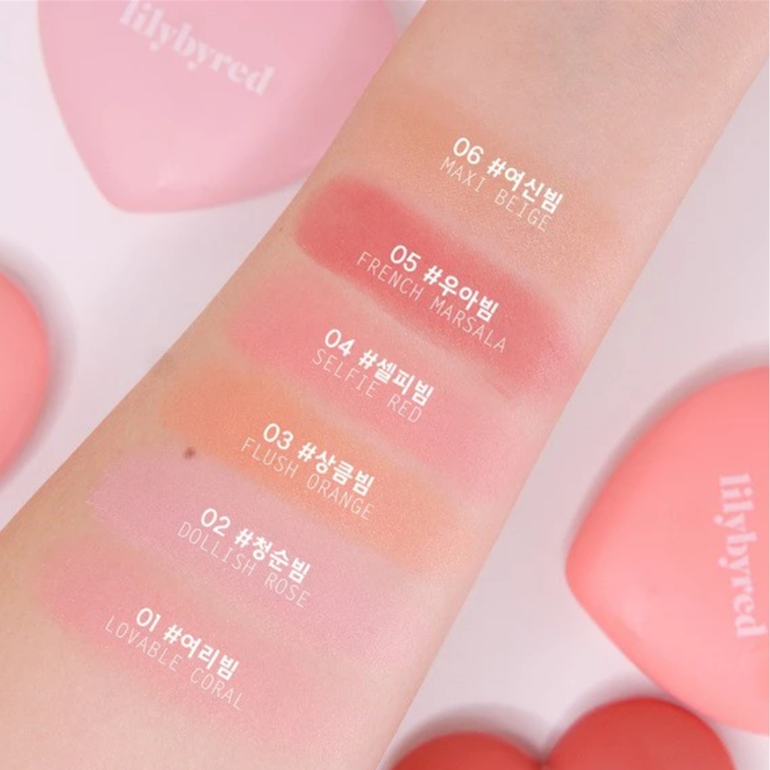 Phấn Má Hồng Nhỏ Gọn Lilybyred Luv Beam Cheek 4.7g