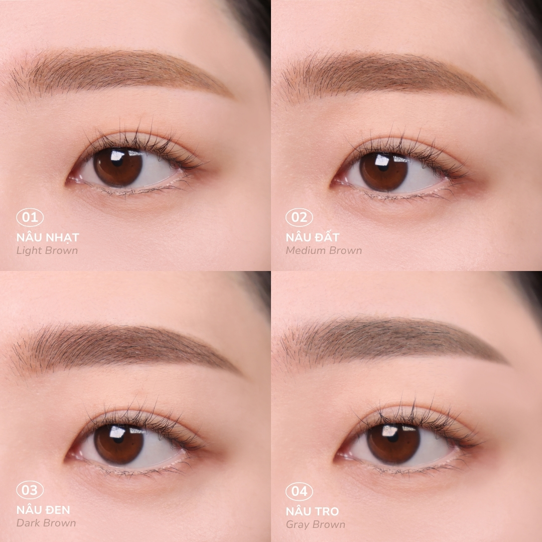 Mascara Lông Mày Lâu Trôi Lilybyred Skinny Mes Brow Mascara 3.5g