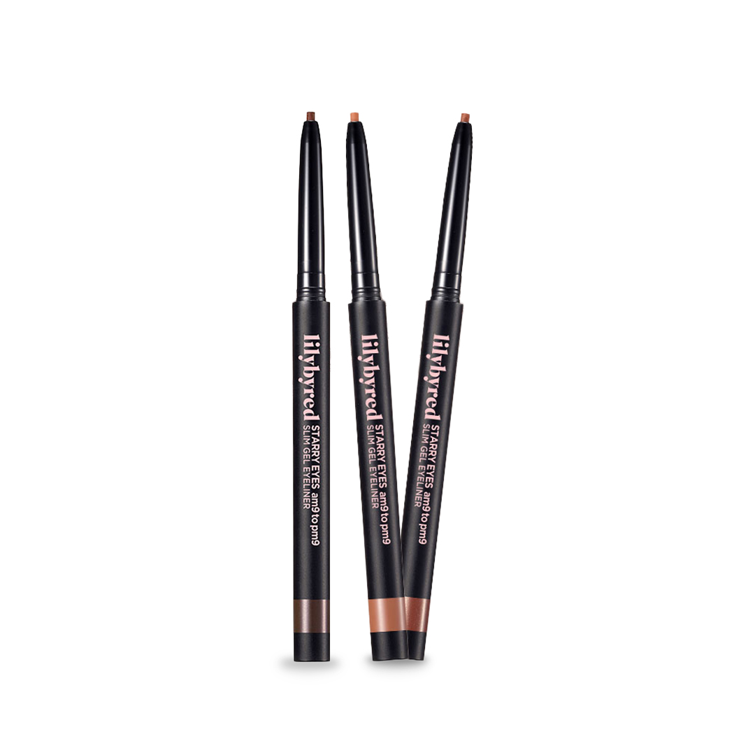 Chì Kẻ Mắt Dạng Gel Siêu Mảnh Lâu Trôi Lilybyred Starry Eyes Am9 to Pm9 Slim Gel Eyeliner 0.14g