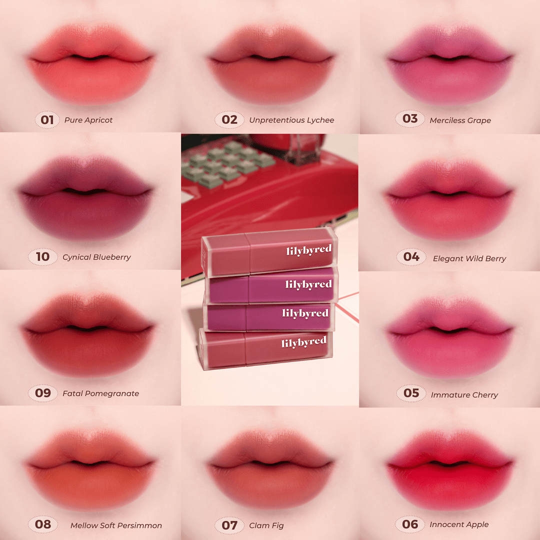 Son kem lì Lilybyred Mood Liar Velvet Tint 4.2g