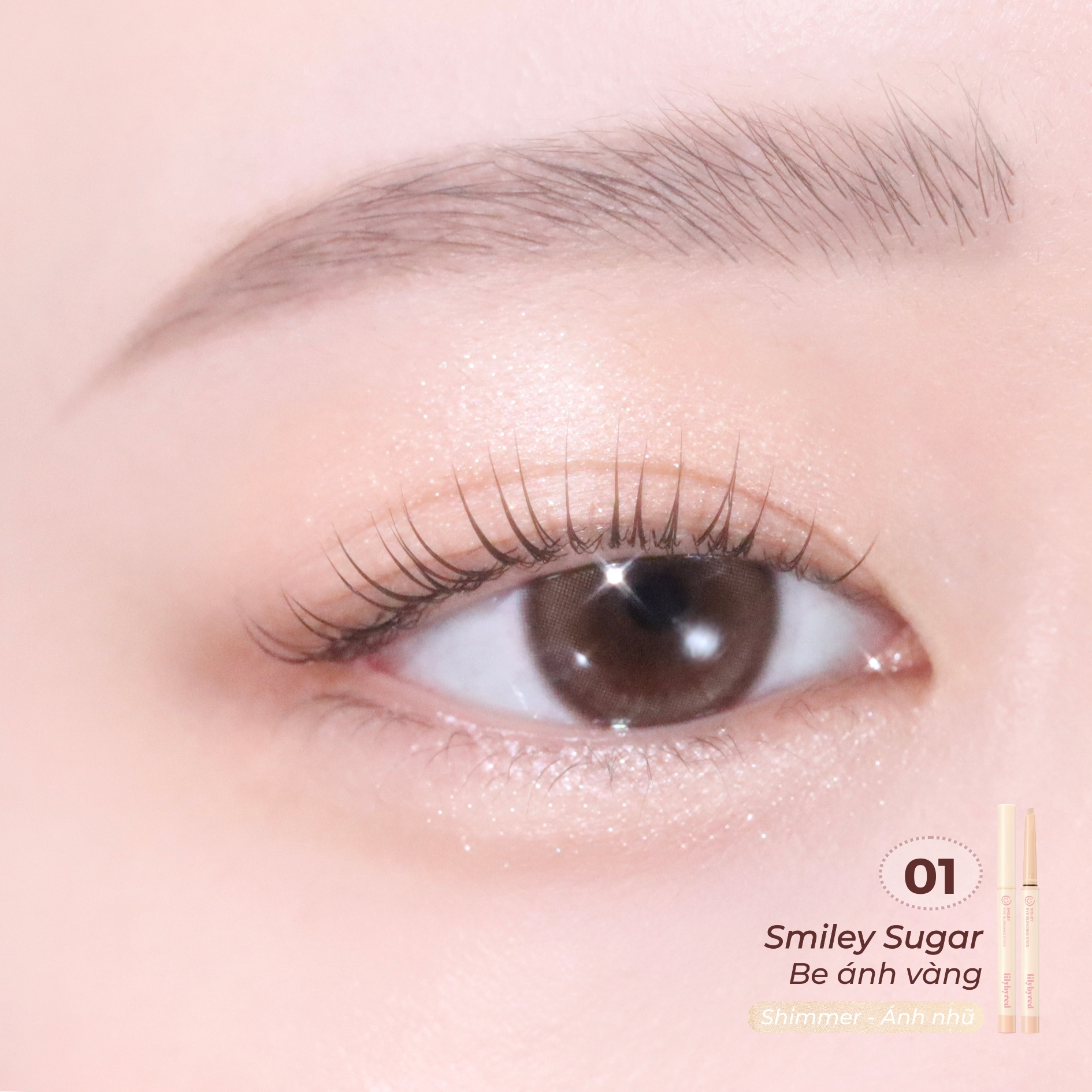 Sáp Kẻ Bọng Mắt Lilybyred Smiley Eye Blending Stick 0.22g